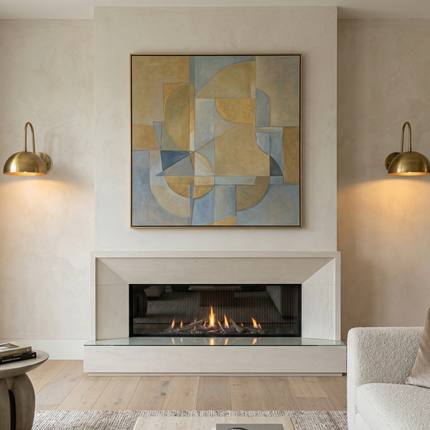 Modern Brass Dome Wall Sconce, Vintage Gold Bedside Wall Light, Minimalist Nordic Reading Lamp