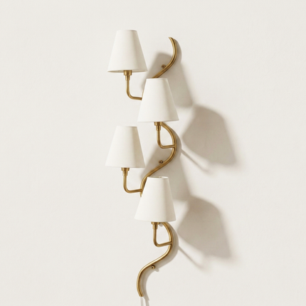 Modern Organic Wall Sconce Contemporary Botanical Lighting Luxury Nature-Inspired Design