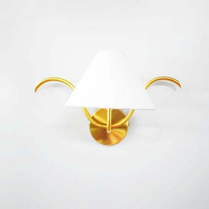 A timeless symbol of elegance — the Gold Brass wall sconce.