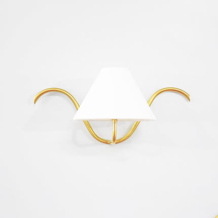The pure luminosity of Gold Brass brings walls to life. golden