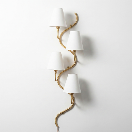 Modern Organic Wall Sconce Contemporary Botanical Lighting Luxury Nature-Inspired Design
