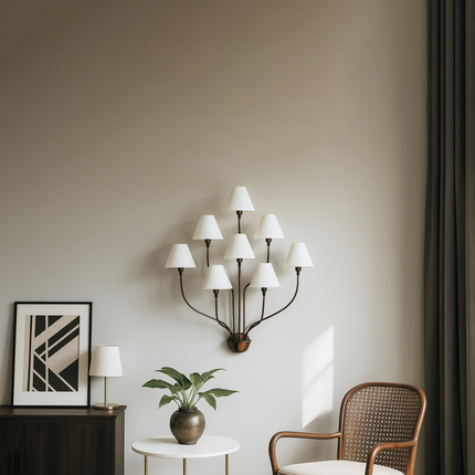 The Beauty of Sconces: A Guide to Jean Royere Elegant Lighting matte black