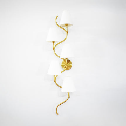 A masterpiece in metal — hand-finished in Gold Brass.