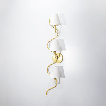 Discover the Charm of Golden Vertical lamp with canopy