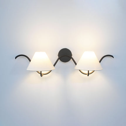 The Matte Black sconce Luxe Touch Your Wall Deserves