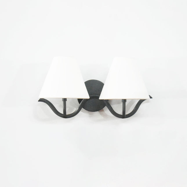 A sculptural statement — geometry meets grace in matte black. black