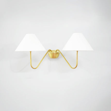 The pure luminosity of Gold Brass brings walls to life