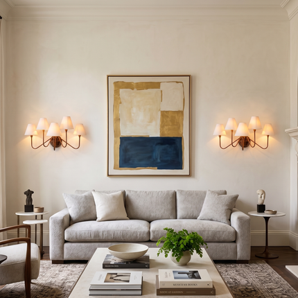 Unfold timeless elegance with the Brown Antique wall sconce masterpiece Brass Golden