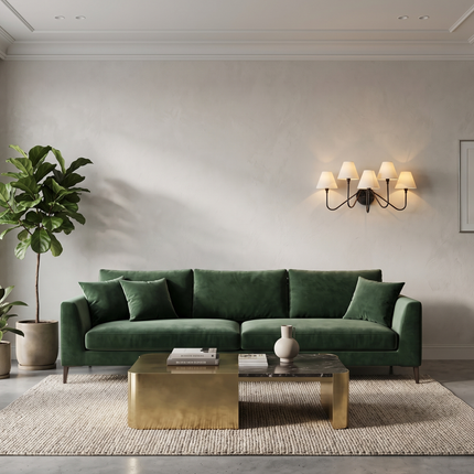 Matte Black 5 Light Wall Sconce, Modern Wall Lamp, Sculptural Wall Light, Black & White Shade Lighting, Statement Home Décor designing lamp.