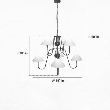 Red Chandelier: Timeless Glamour Illuminated in Red Red