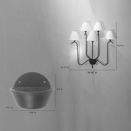Black Mini Sconces: A Touch of Sophistication
