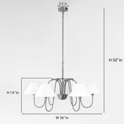 The Matte Black chandelier captures a balance of power, beauty, and serenity. matte black