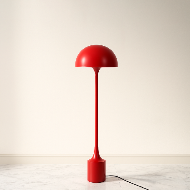 The Art of Lighting: Red Unique Floor Lamps Unveiled red